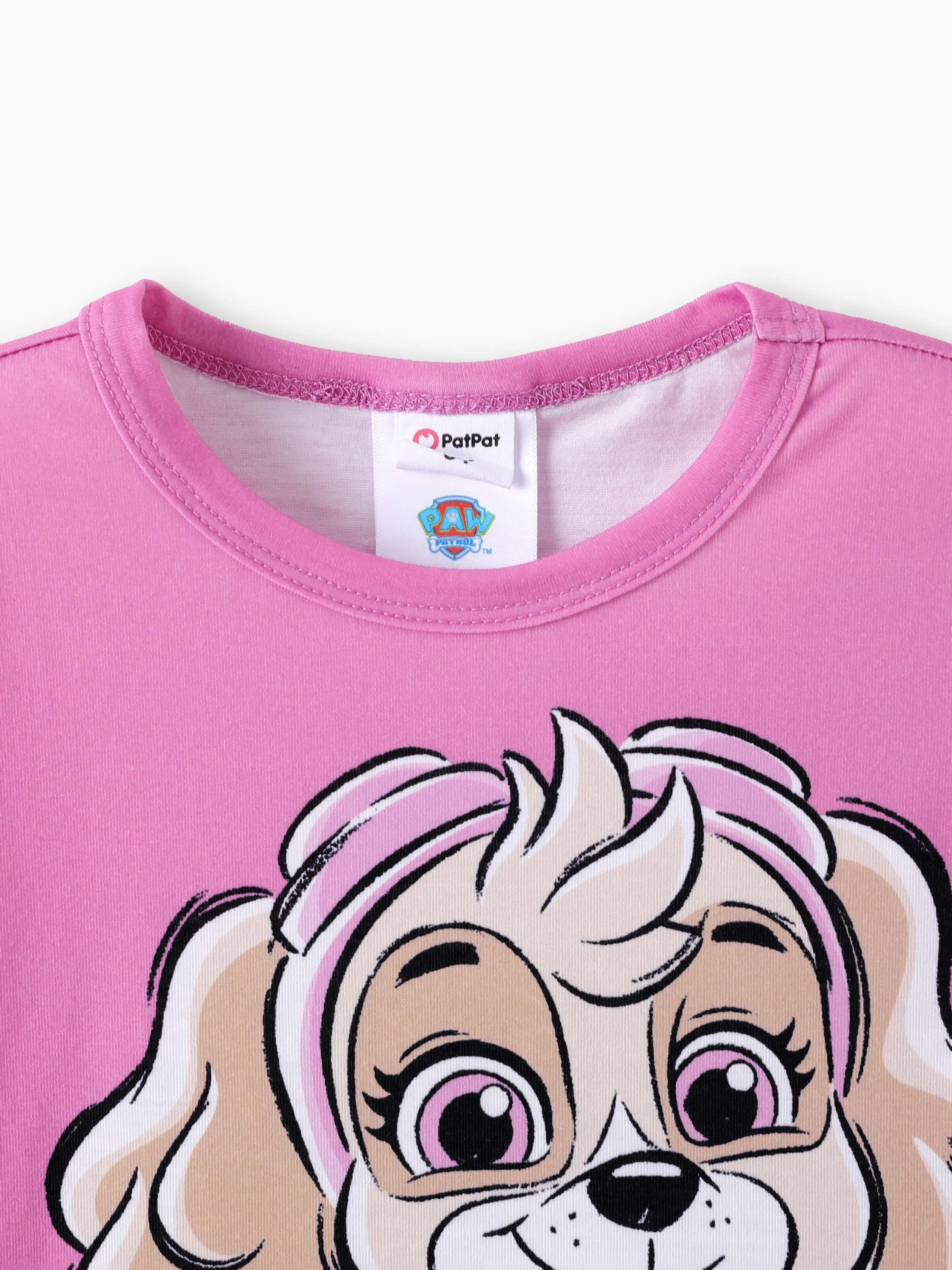 PAW Patrol Toddler Girl Skye printed graphic T-shirt
 Rose pink - Image 5