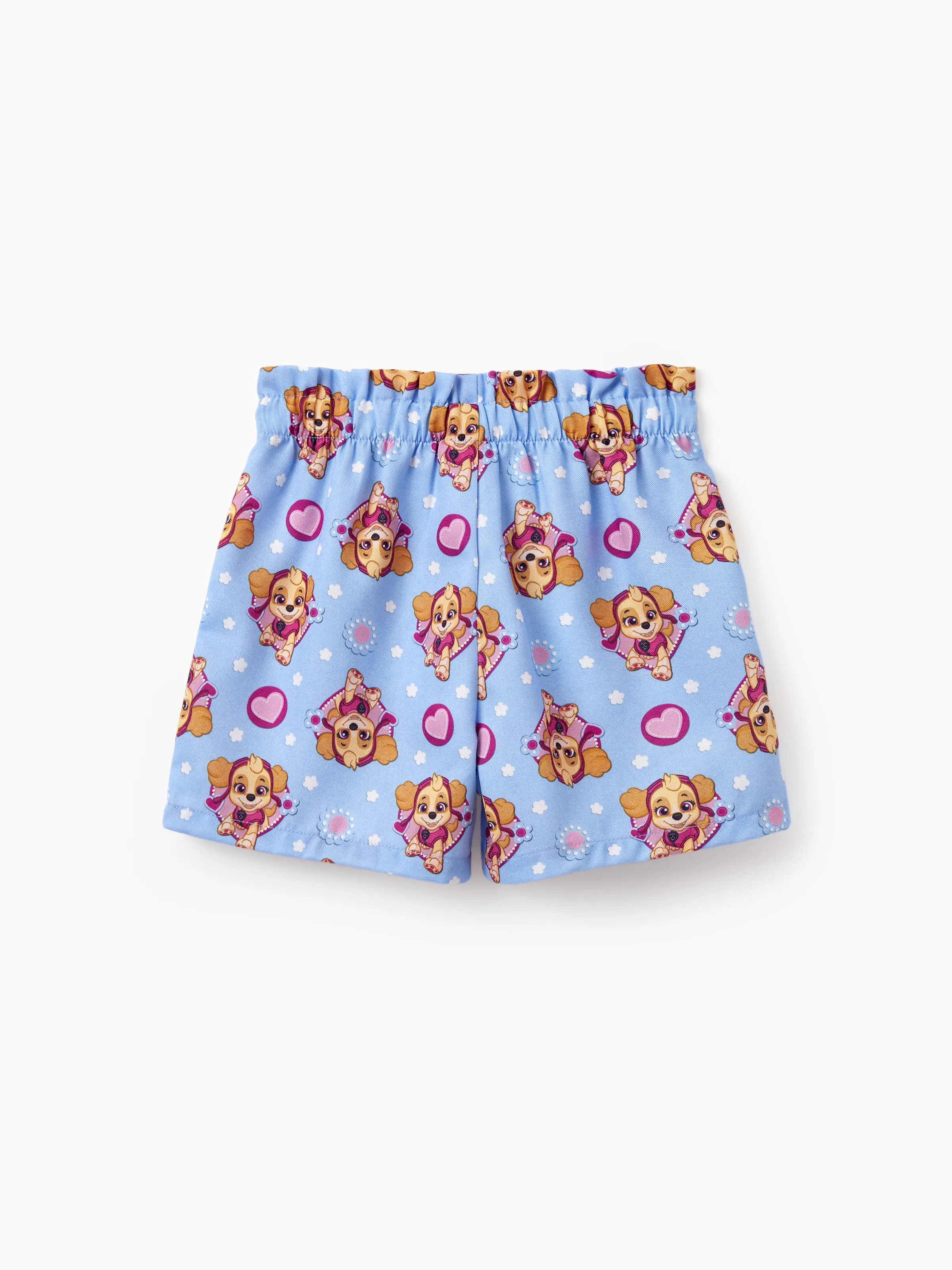PAW Patrol Toddler Girl 2pcs Skye Cotton Top and Shorts Set  Pink - Image 6