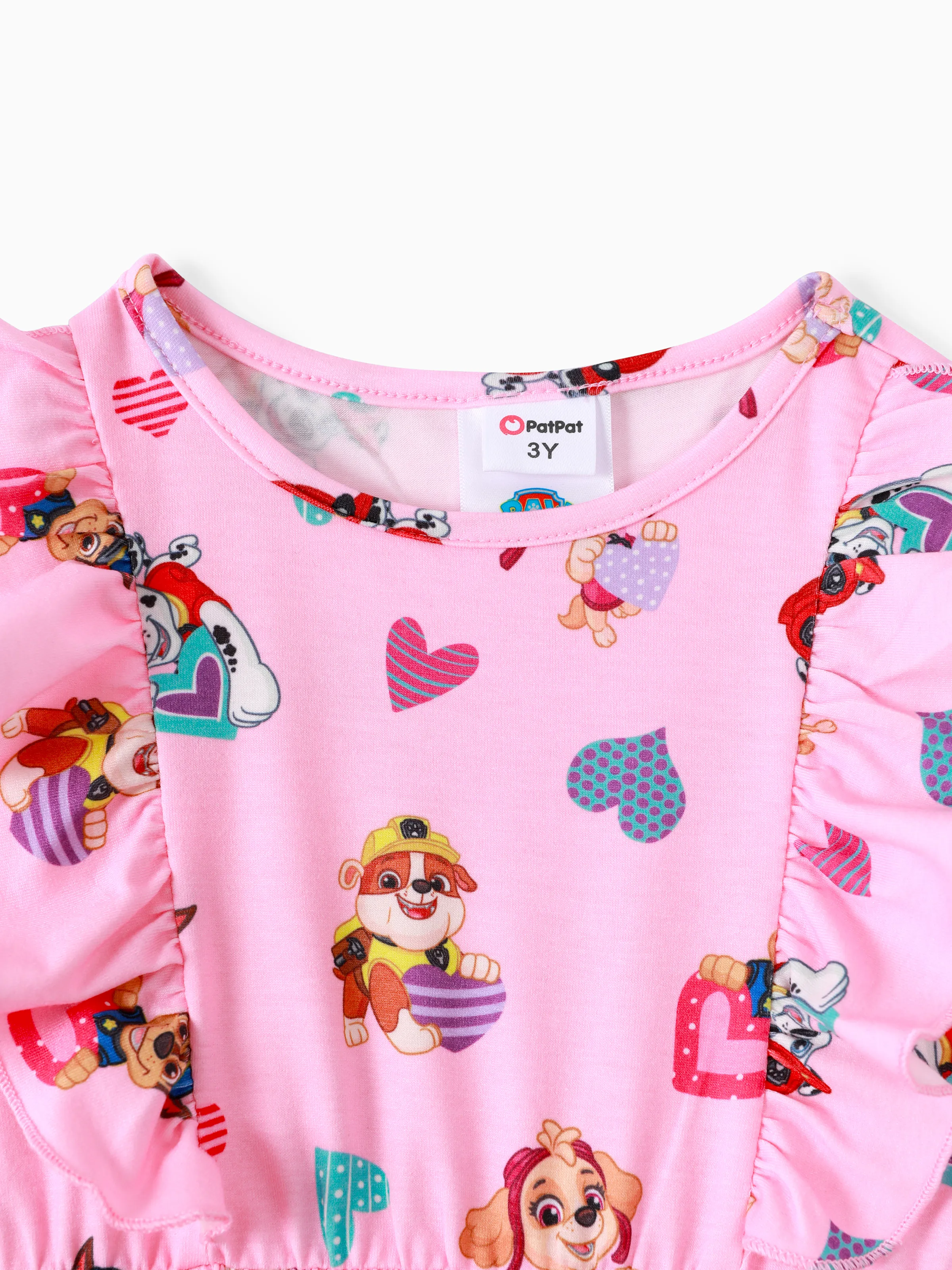 PAW Patrol Toddler Girl Skye Sleeveless Dress Pink - Image 4