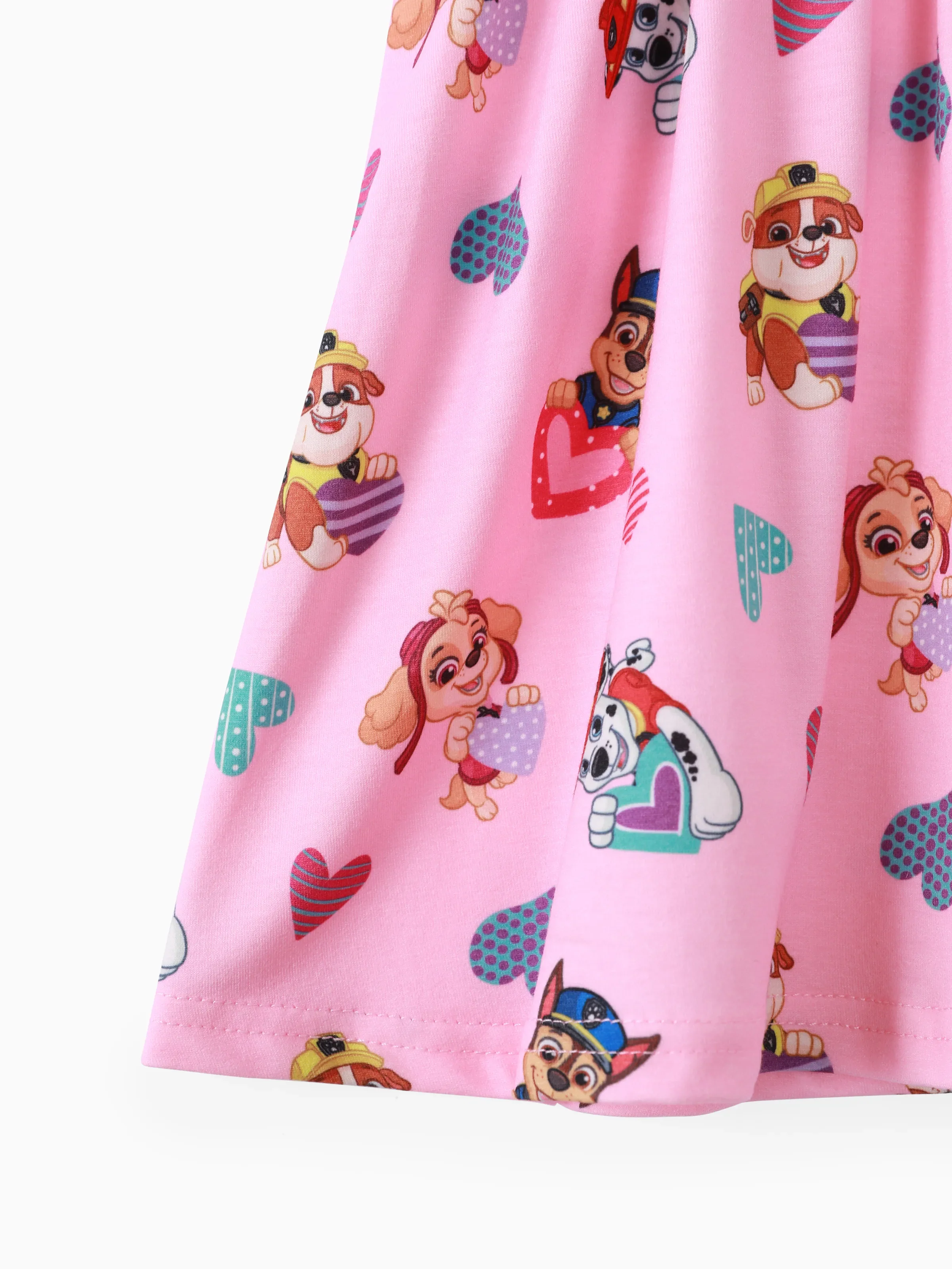 PAW Patrol Toddler Girl Skye Sleeveless Dress Pink - Image 6