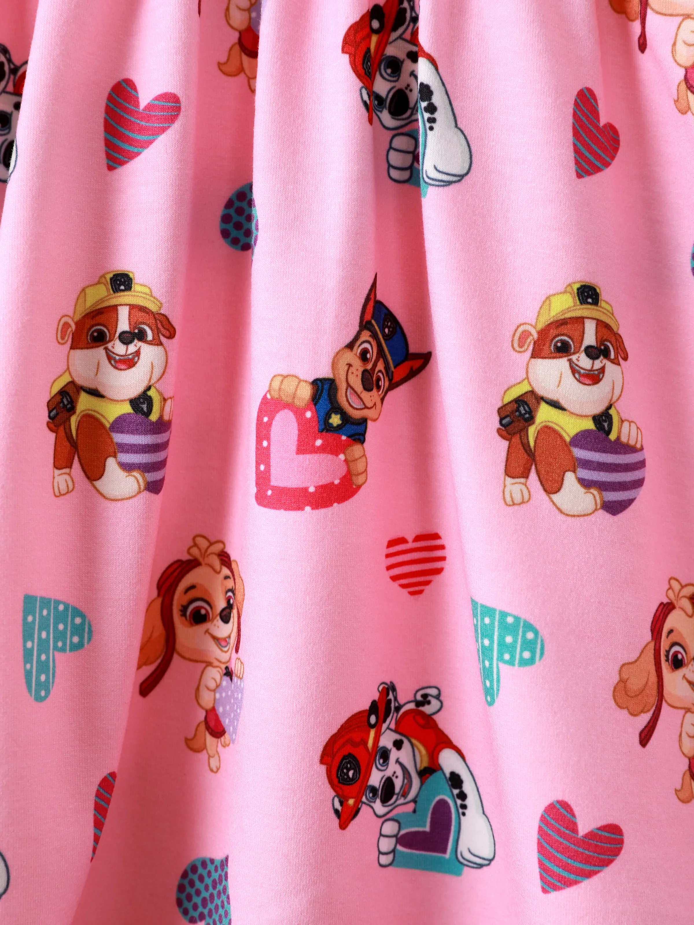 PAW Patrol Toddler Girl Skye Sleeveless Dress Pink - Image 7