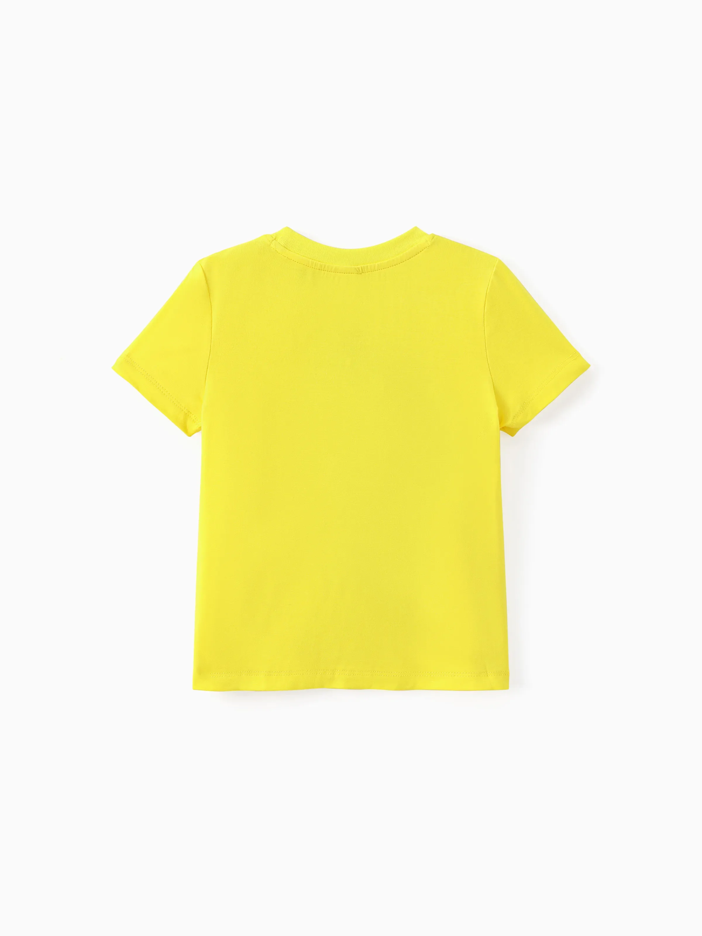 PAW Patrol Toddler Boy Rubble 94% Cotton Short-sleeve Tee Yellow - Image 3