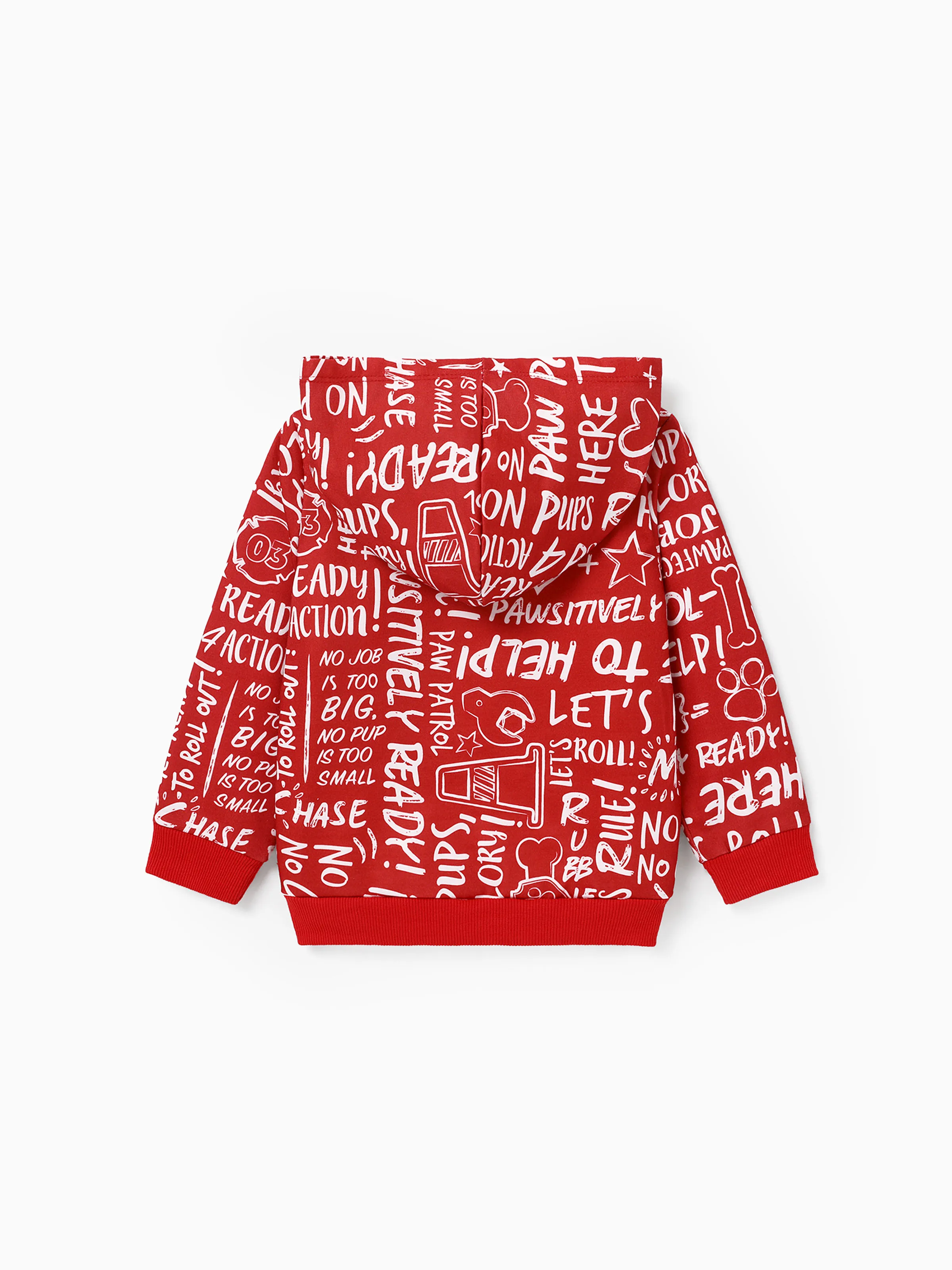 PAW Patrol Toddler Boy Big Marshall Long-sleeve Hoodie Red - Image 2