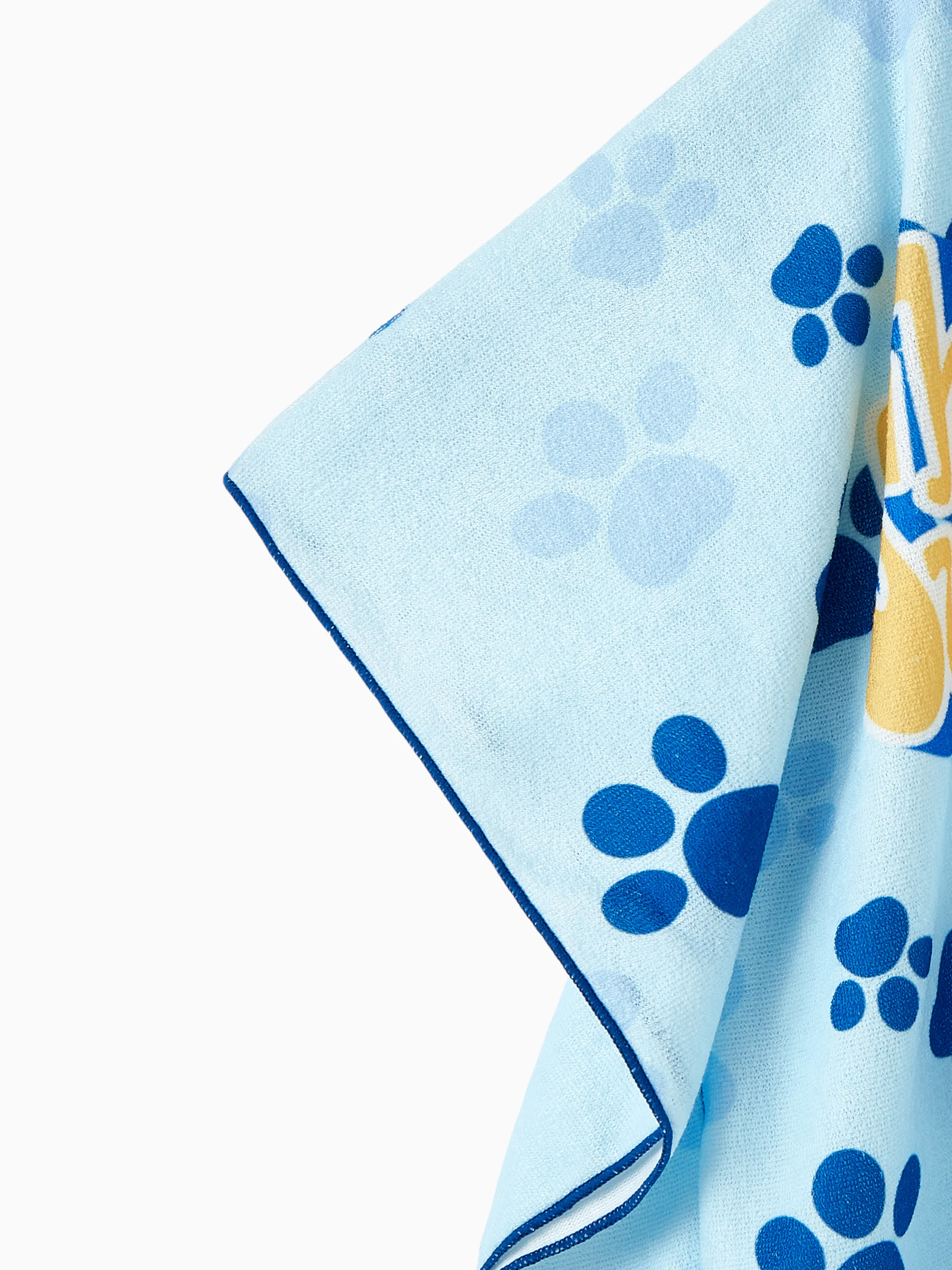 PAW Patrol Toddler Boy Chase Hooded Swimming Towel Blue - Image 6