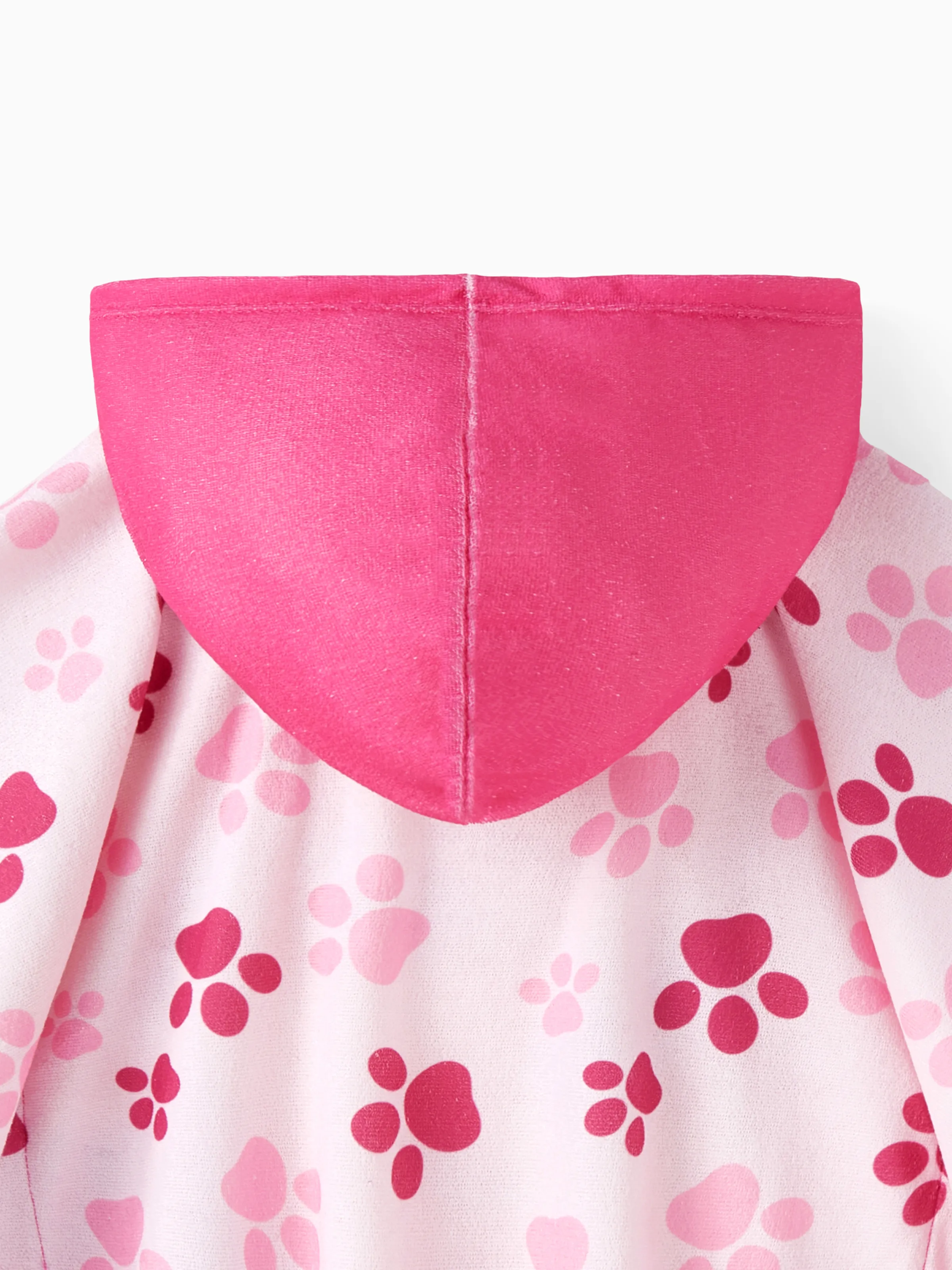 PAW Patrol Toddler Girl Skye Hooded Swimming Towel Pink - Image 5