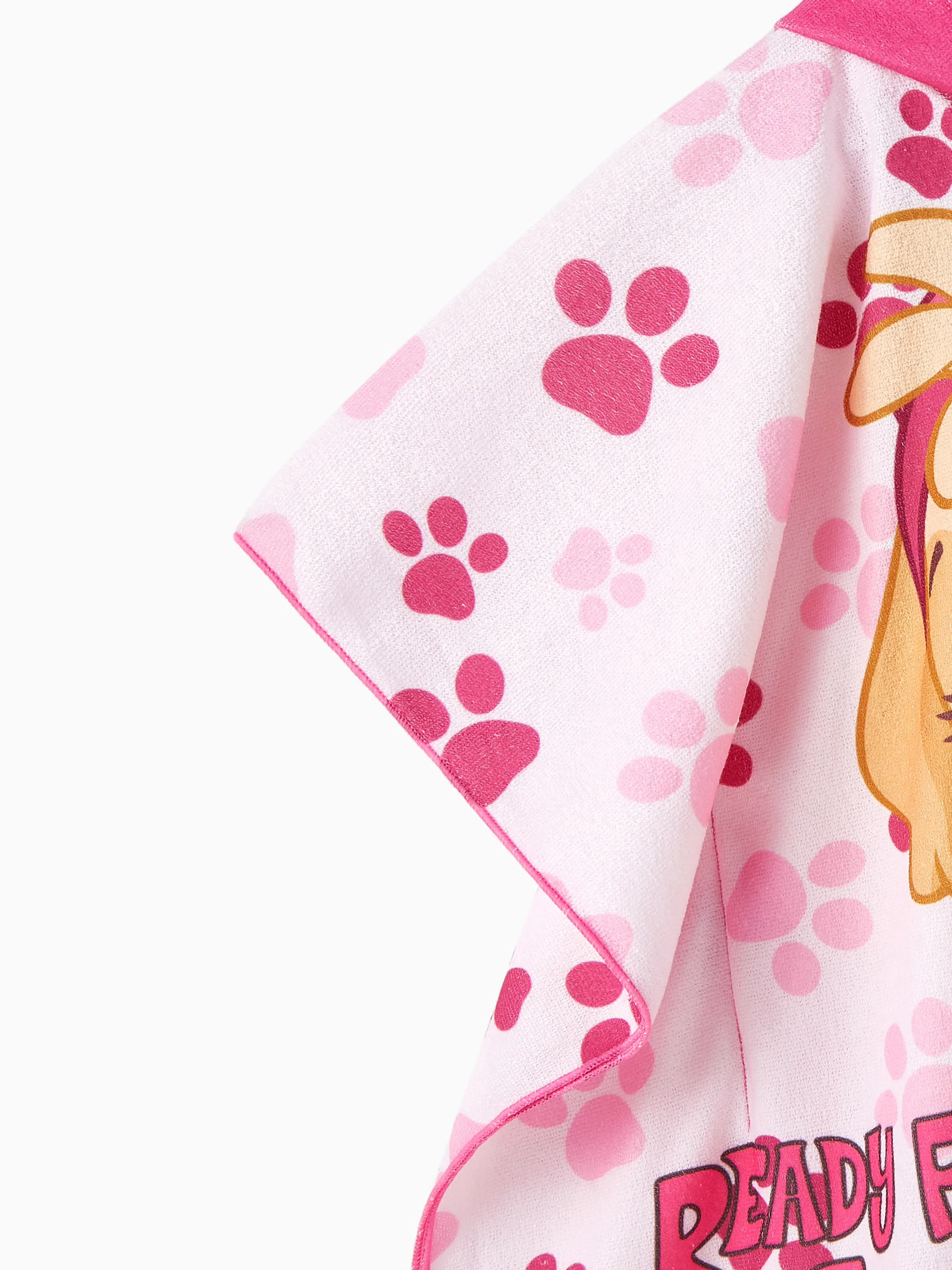 PAW Patrol Toddler Girl Skye Hooded Swimming Towel Pink - Image 6