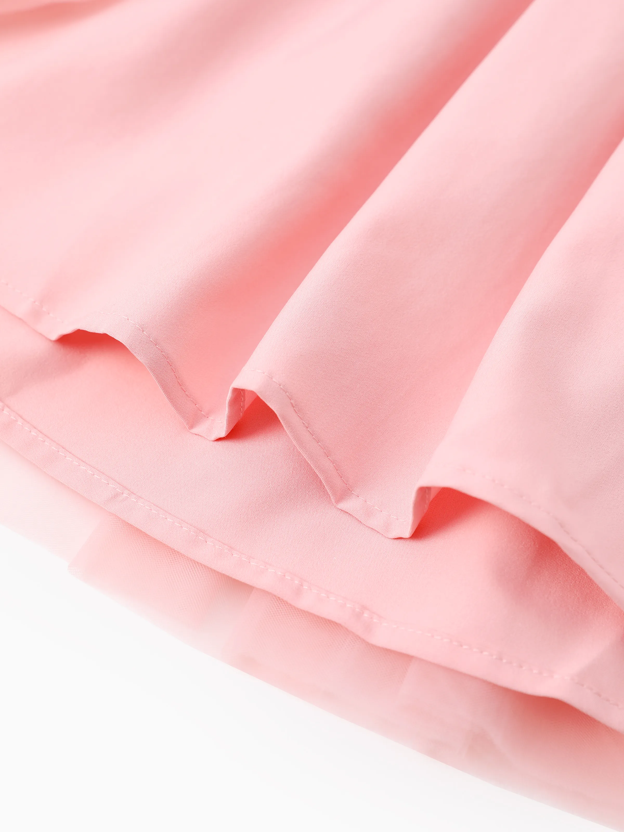 PAW Patrol Toddler Girl Skye Bowknot Velour Tulle Long-sleeve Dress Pink - Image 7