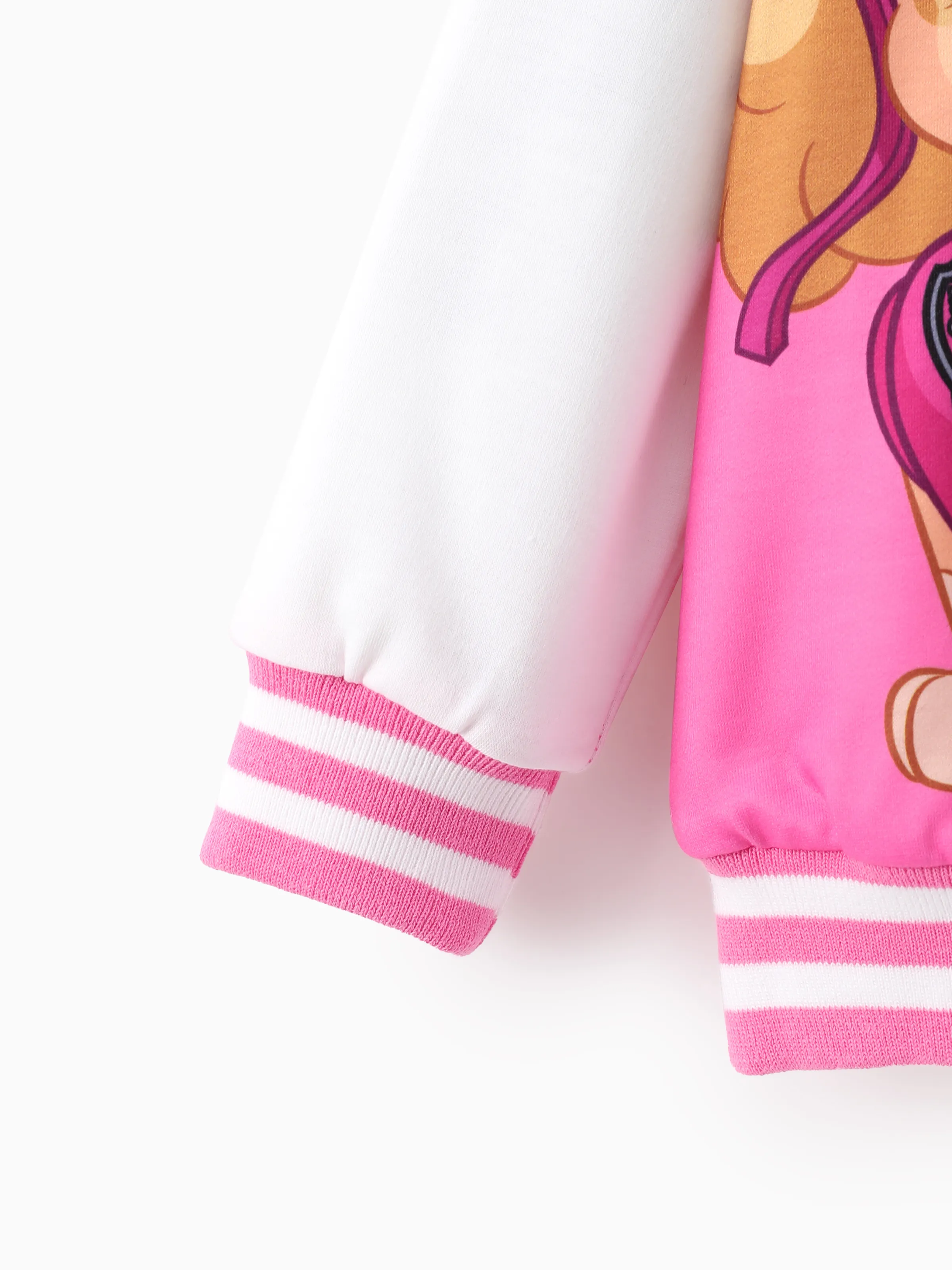 Paw Patrol Toddler Girls/Boys Character Print Bomber Jacket Pink - Image 7