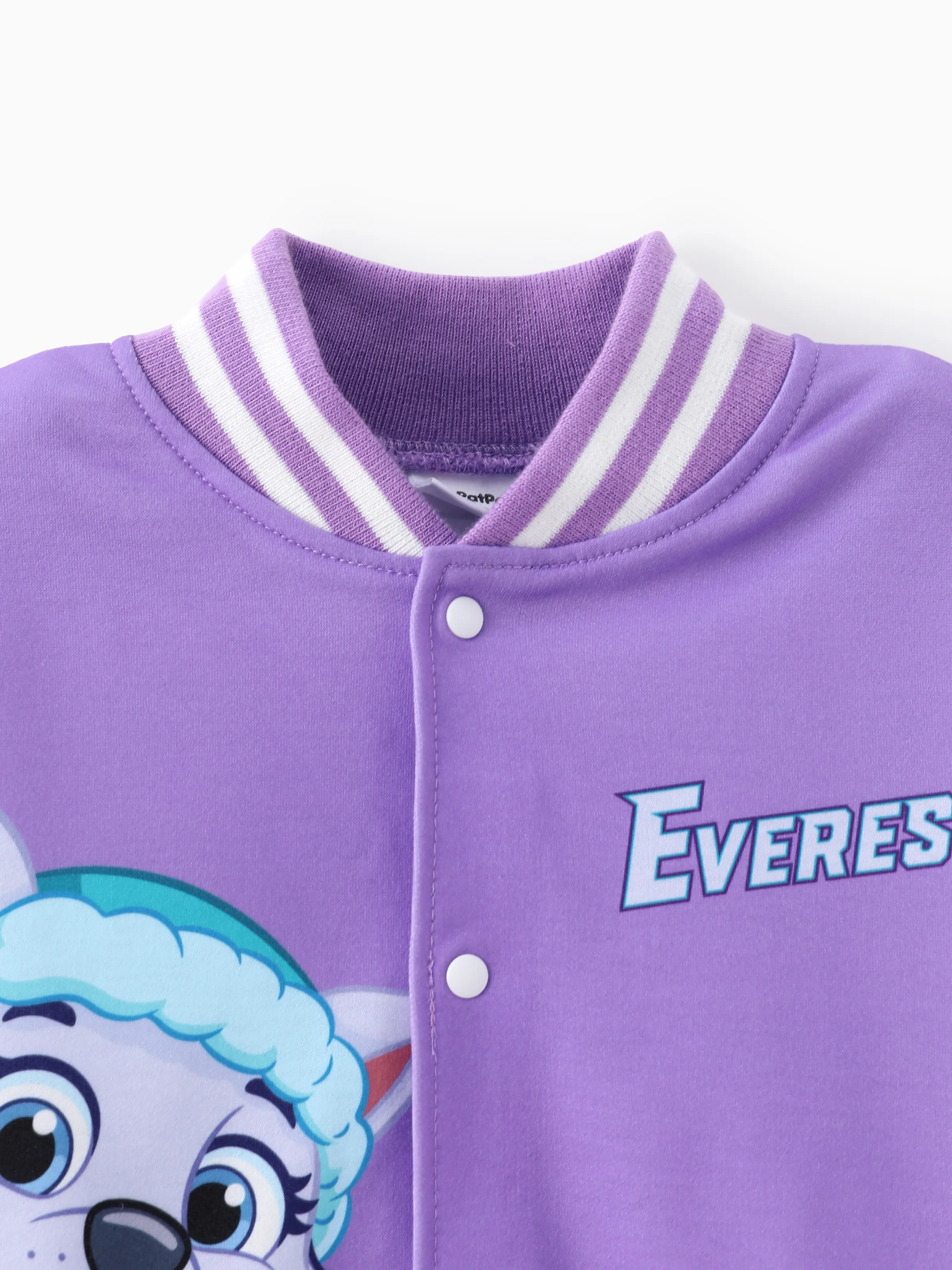 Paw Patrol Toddler Girls/Boys Character Print Bomber Jacket Purple - Image 4