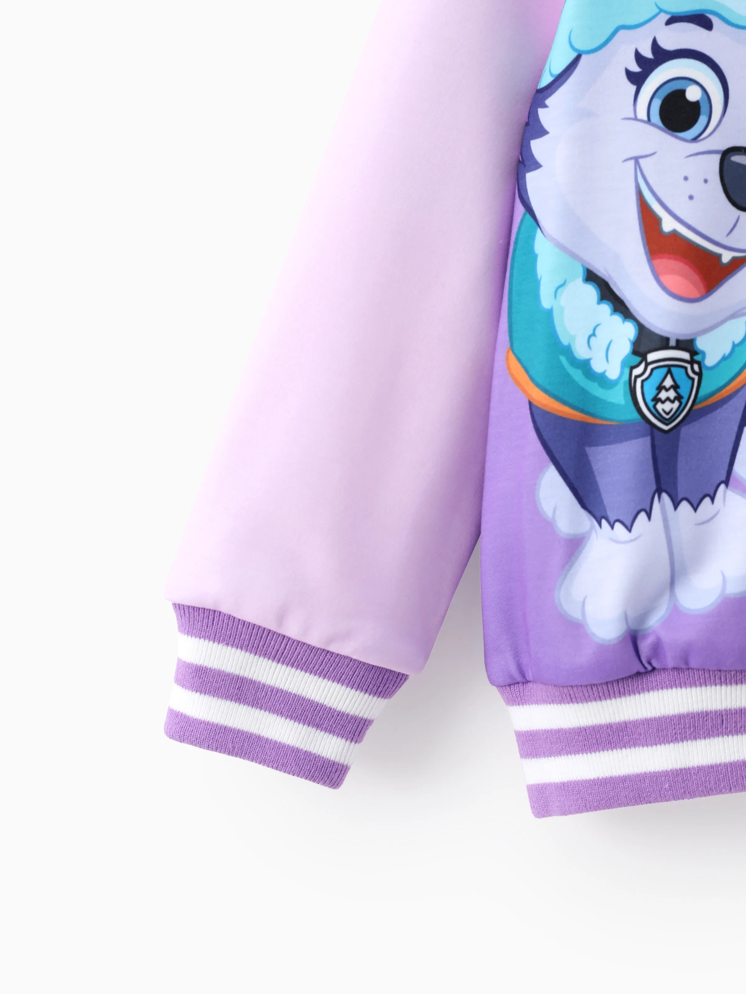 Paw Patrol Toddler Girls/Boys Character Print Bomber Jacket Purple - Image 8