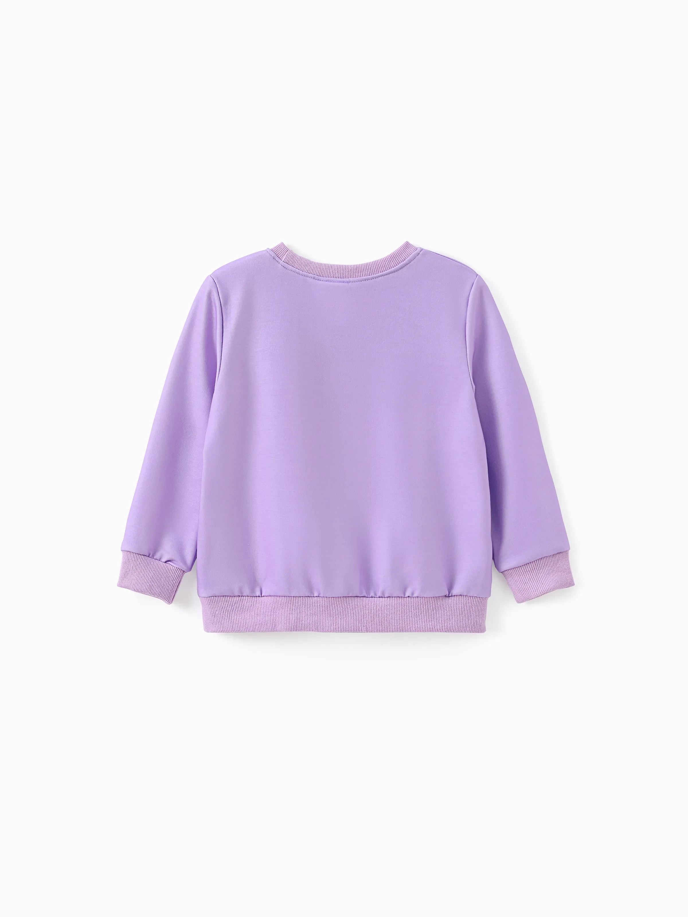 PAW Patrol Toddler Girl Everest Print Sweatshirt Light Purple - Image 2