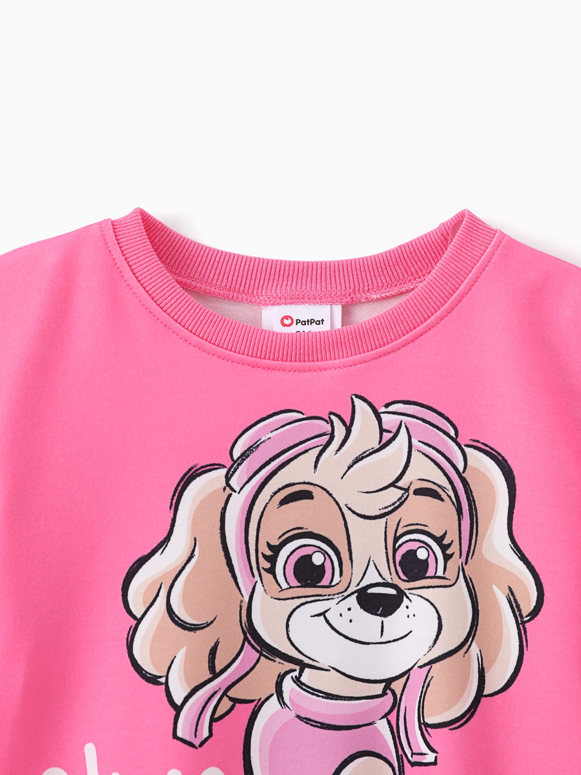 PAW Patrol Toddler Girl Skye Character Print Sweatshirt Roseo - Image 5