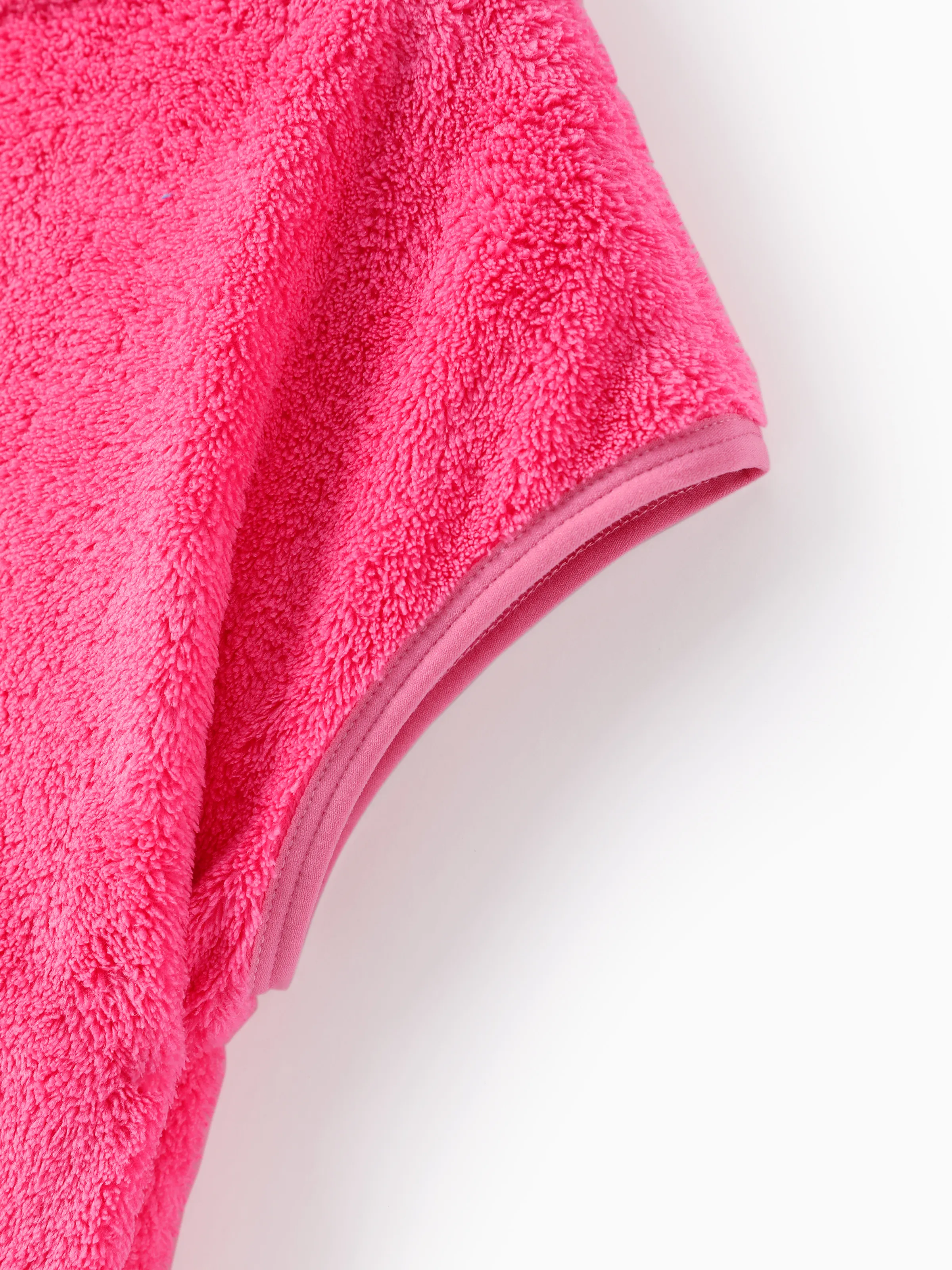 PAW Patrol Toddler/Kid Girl Skye Hooded Terry Cloth Swim Cover-up Hot Pink - Image 7
