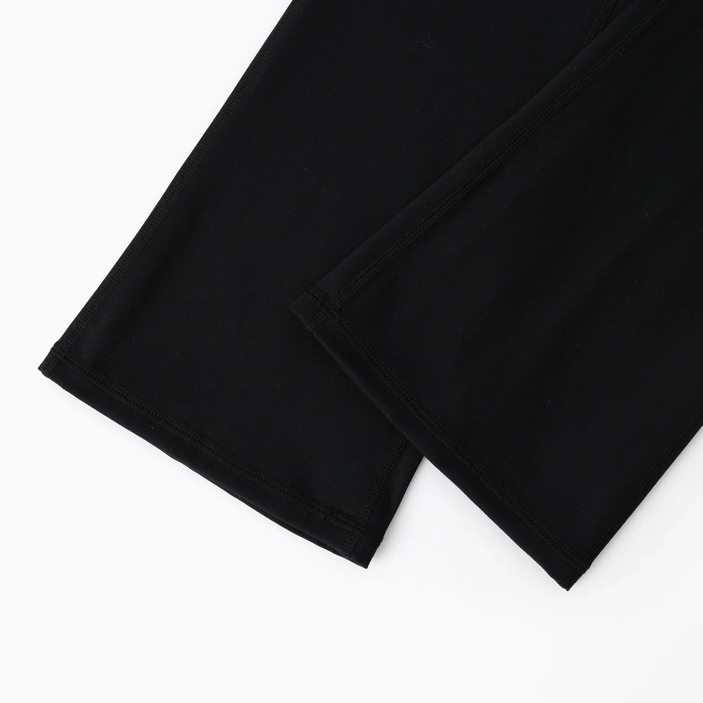 Girl's Leggings High-Waist Flared Yoga Pants with Complimentary Matching Scrunchie Black - Image 13