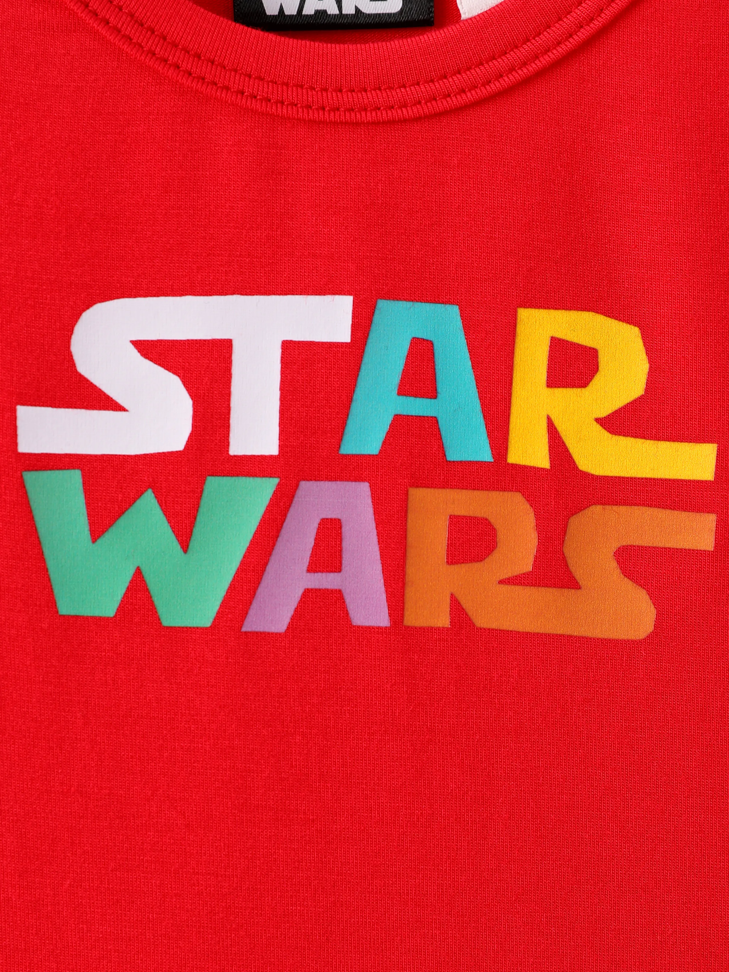 Star Wars Baby Boy 3pcs Childlike Round Neckline Longsleeves Rompers Multi-color - Image 16