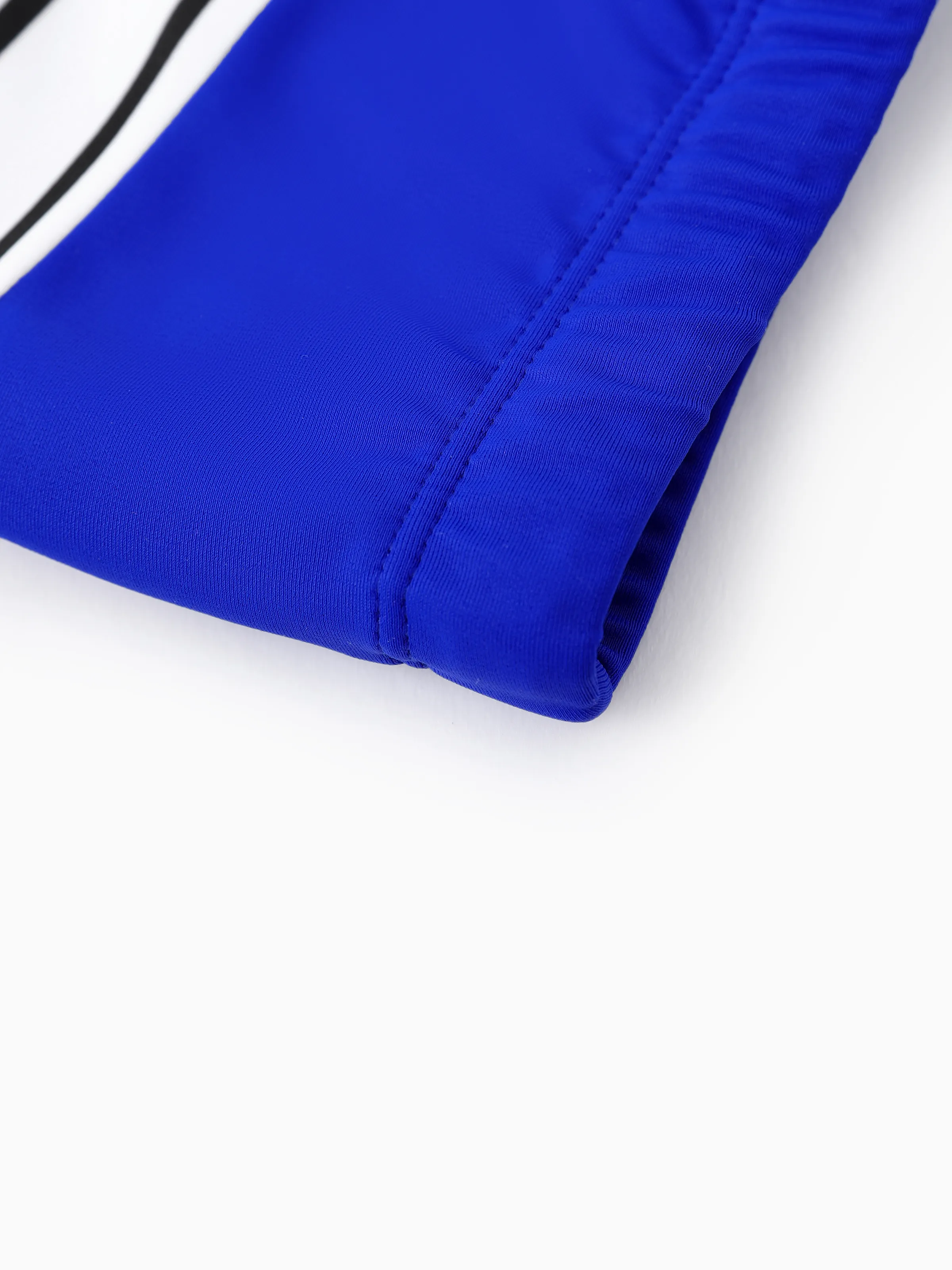 Toddler Boy Blue Drawstring Swim Trunks Blue - Image 5