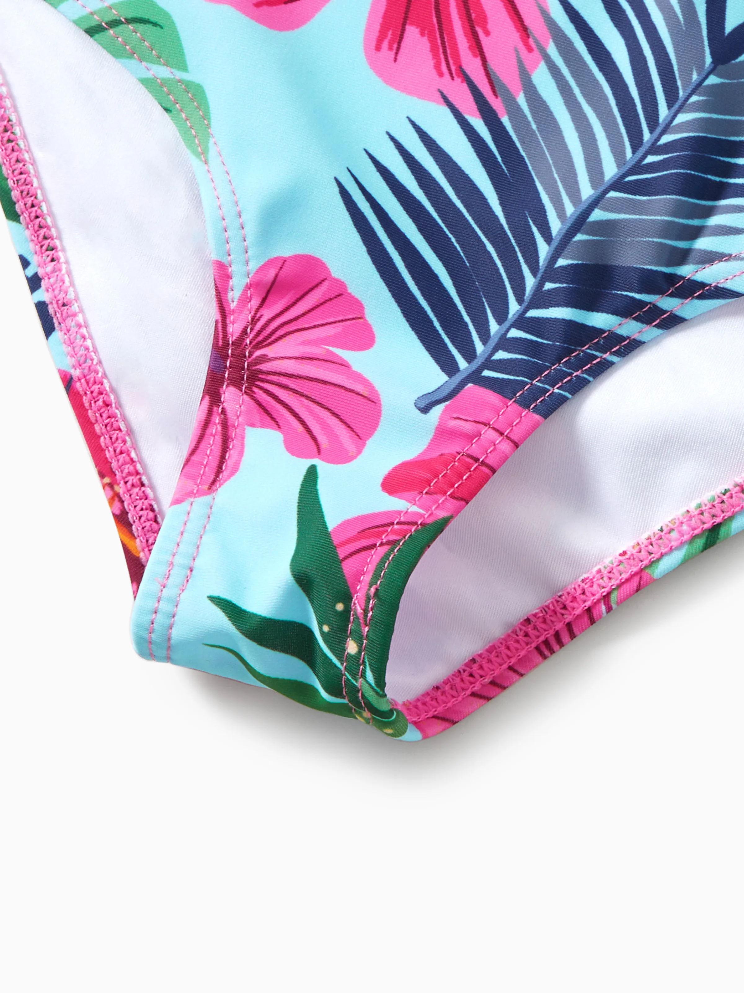 Toddler Girl PAW Patrol Large Flower All-over Print Swimsuit Roseo - Image 5