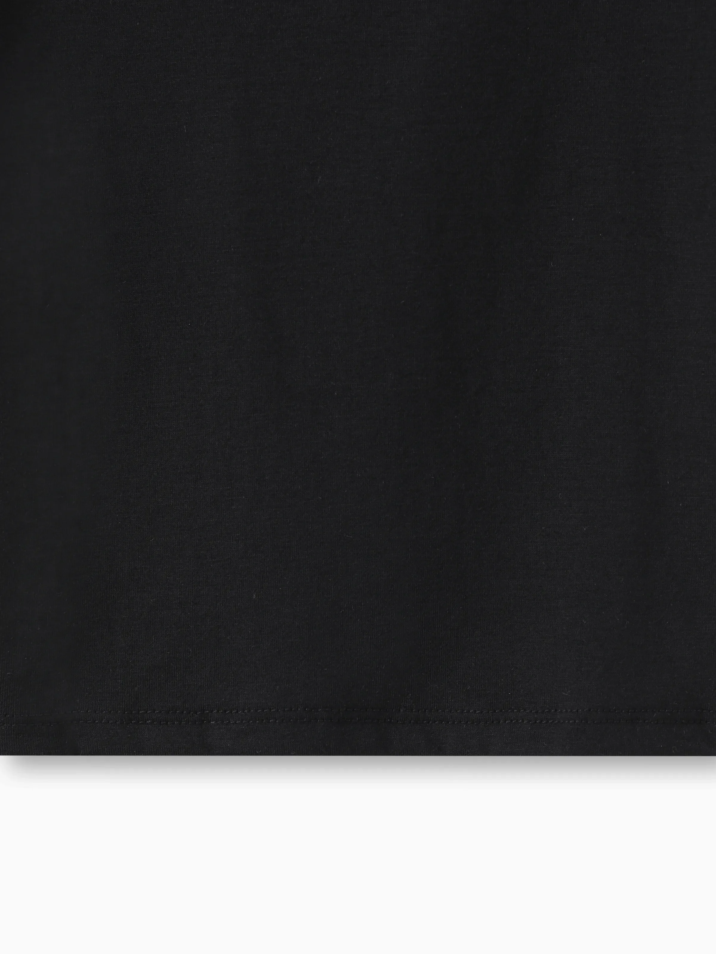 Toddler Girl Rainbow Print Tie Knot Short-sleeve Tee Black - Image 7