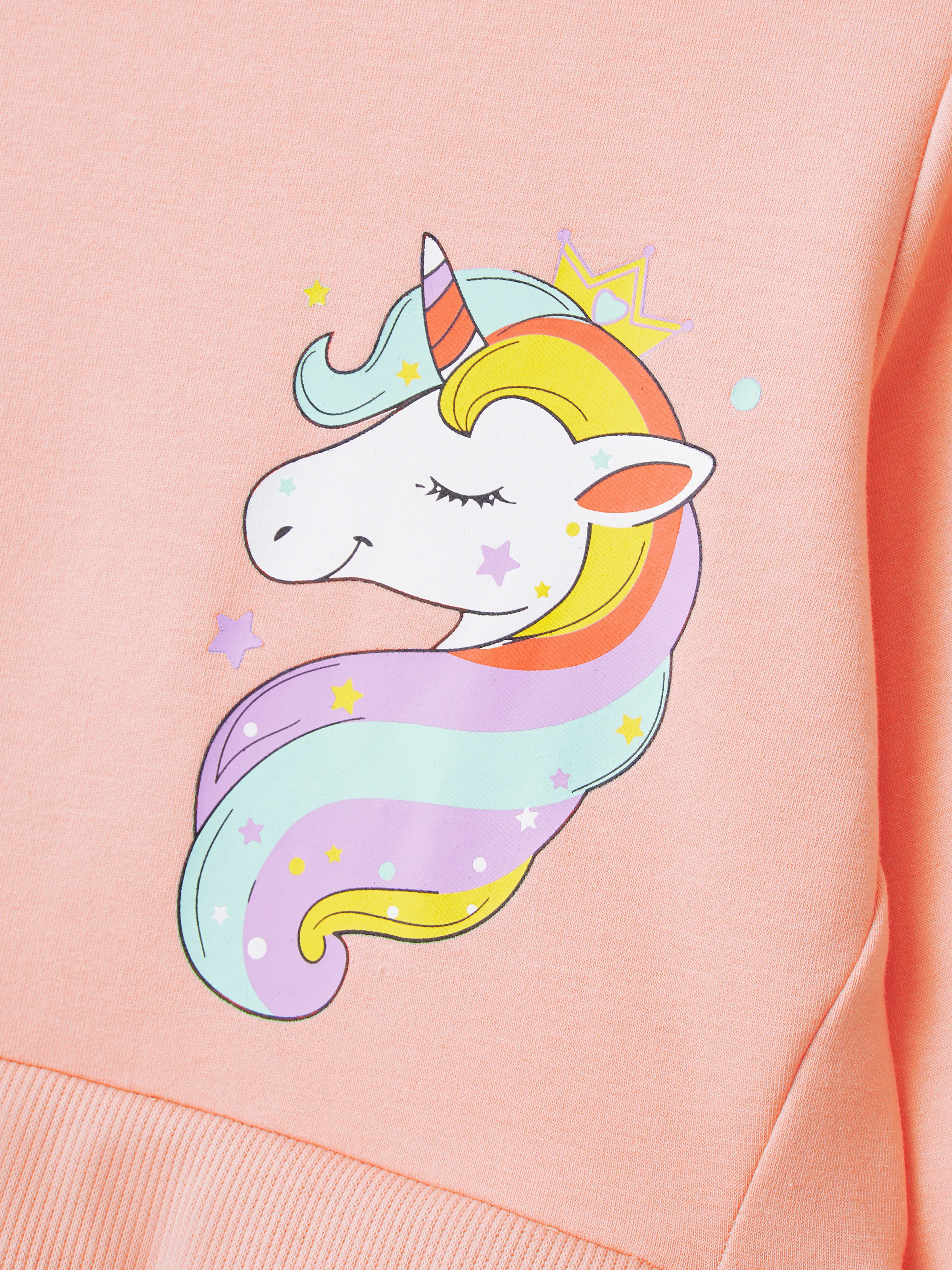 Toddler Girl Sweet Faux-two Unicorn Print Mesh Splice Fairy Dress Pink - Image 7