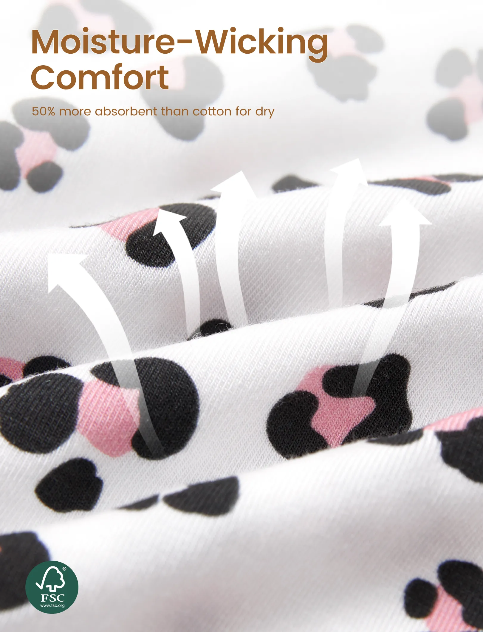 Toddler / Kids Halloween Pajamas With Childlike Print (1-Piece Snug-Fitting ) Apricot - Image 4