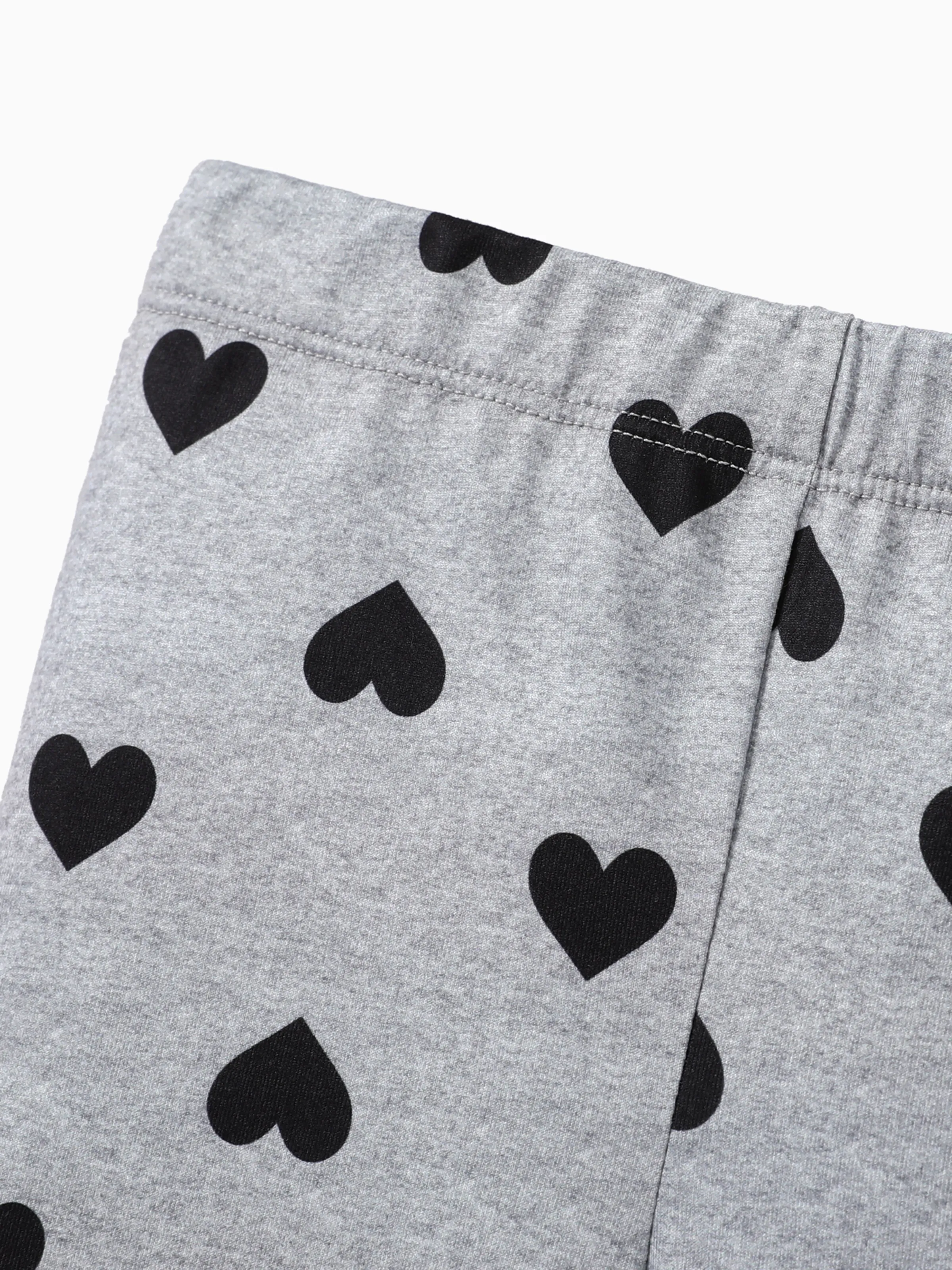 Toddler/Kid Girl Elasticized Leggings Flecked Grey - Image 4
