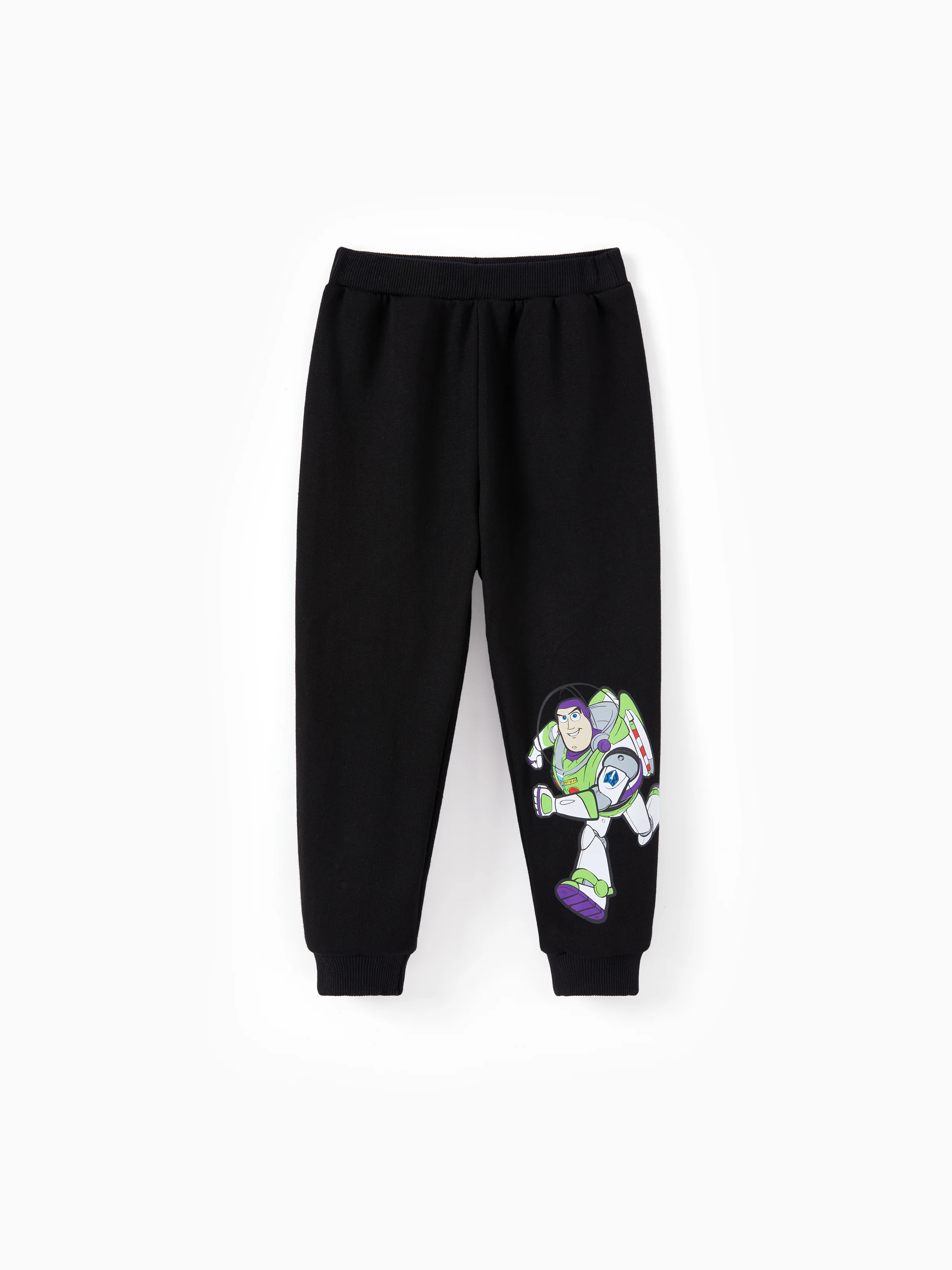 Toy Story Toddler Boy Buzz Lightyear 2pcs Ribbed Cuffs Hooded Sweatshirt and Sweatpants Set White - Image 5