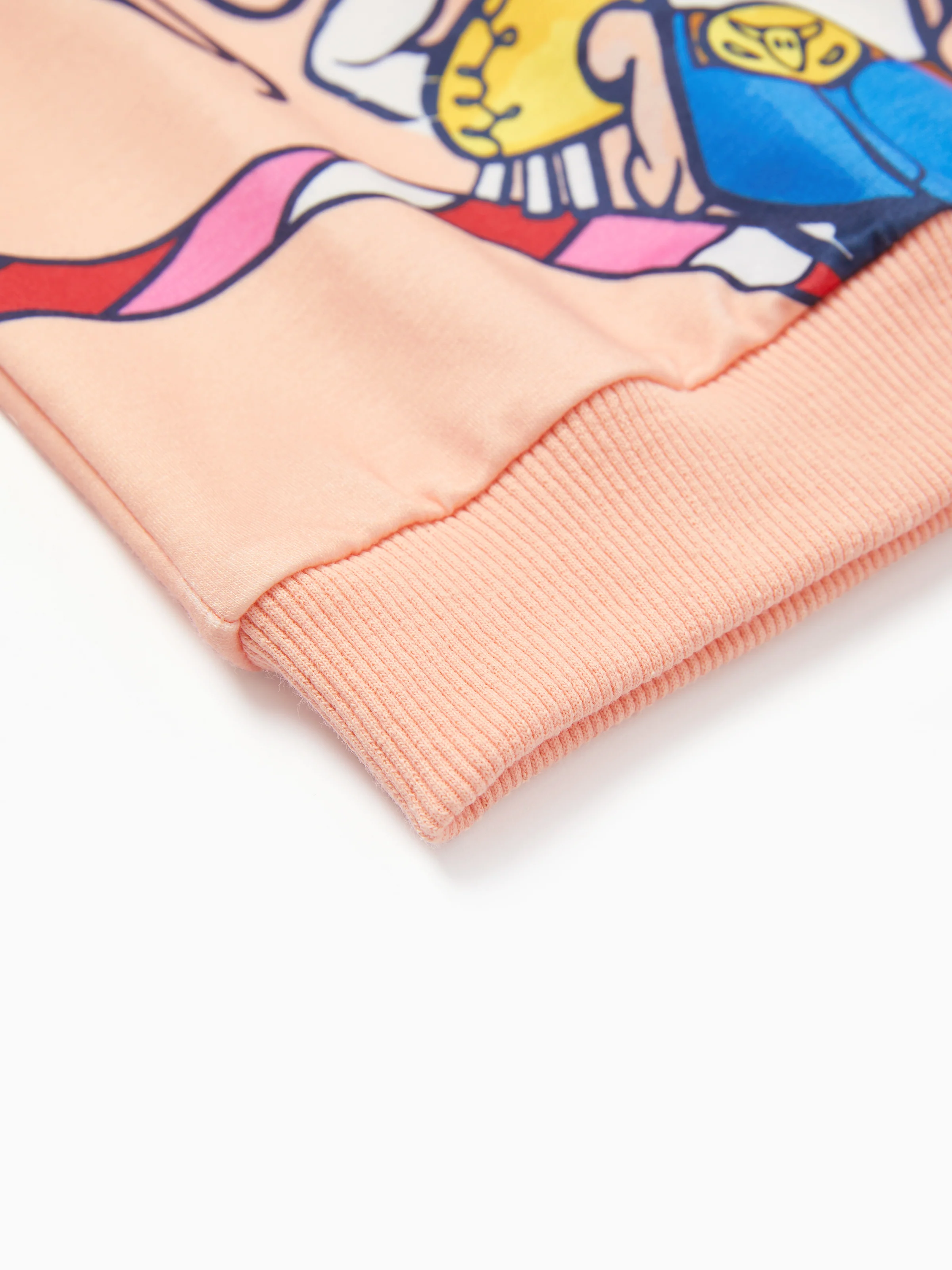 Toy Story Toddler Girl Jessie 2pcs Ribbed Cuffs Hooded Sweatshirt and Sweatpants Set incarnadinepink - Image 6
