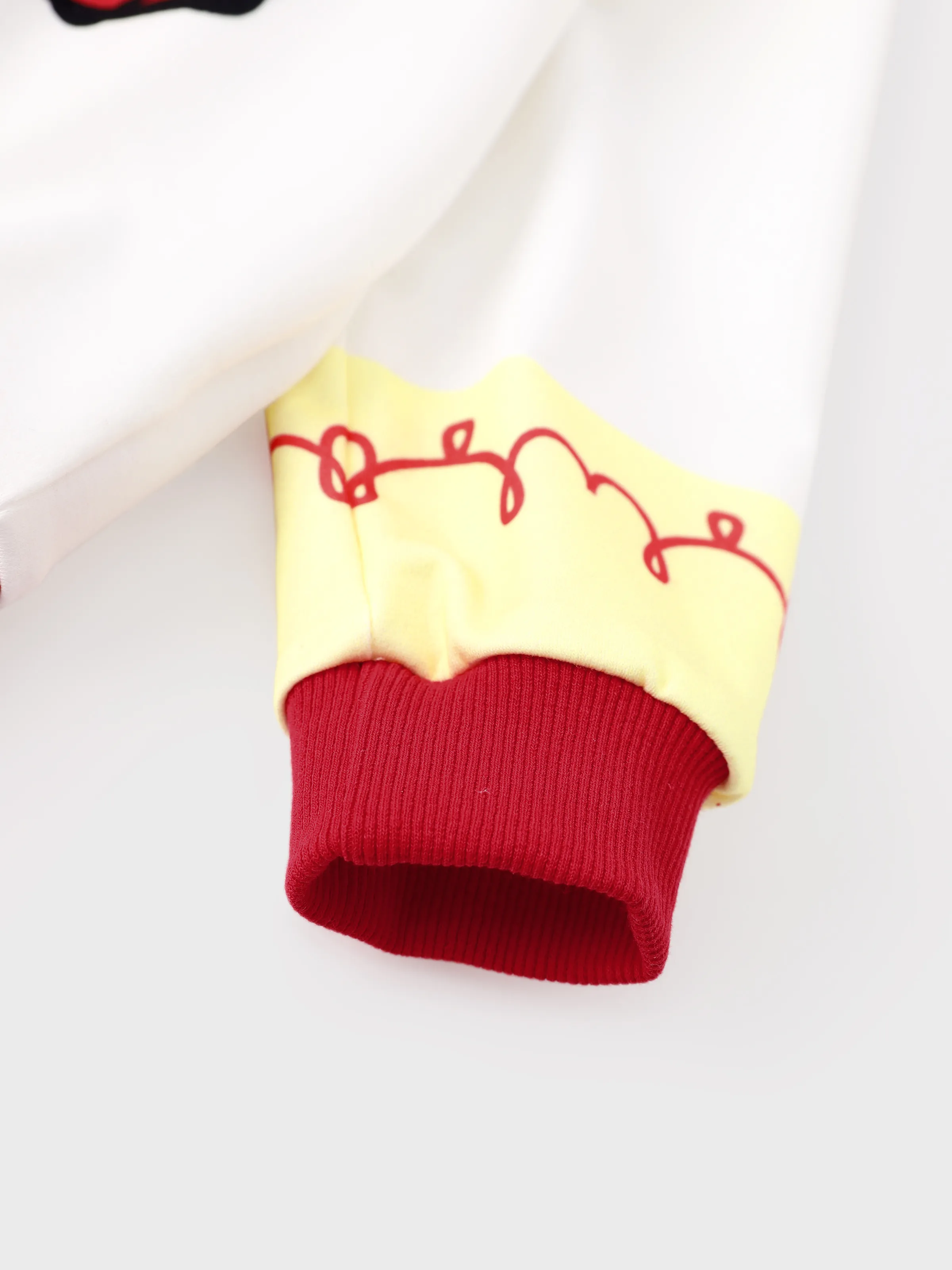 Toy Story Toddler Girl Jessie Ribbed Cuffs Hooded Top Red - Image 5